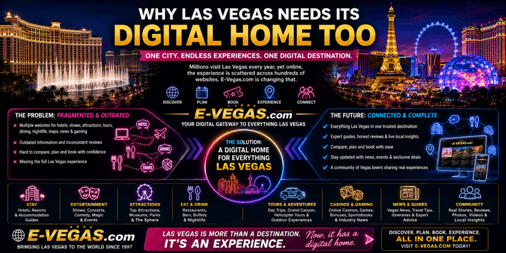 LV E-Vegas.com Las Vegas Digital Home Enterance Doorway